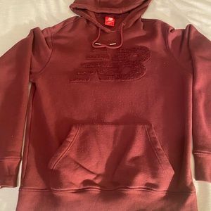 New Balance Men’s Hoodie (Burgundy)
